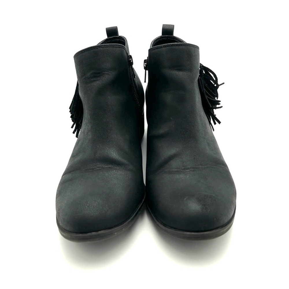 American Rag Black Ankle Boots with Fringe Size 9.5 - Picture 8 of 8